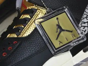 Hyperoad Gold” 3 Air “Black Jordan 0508